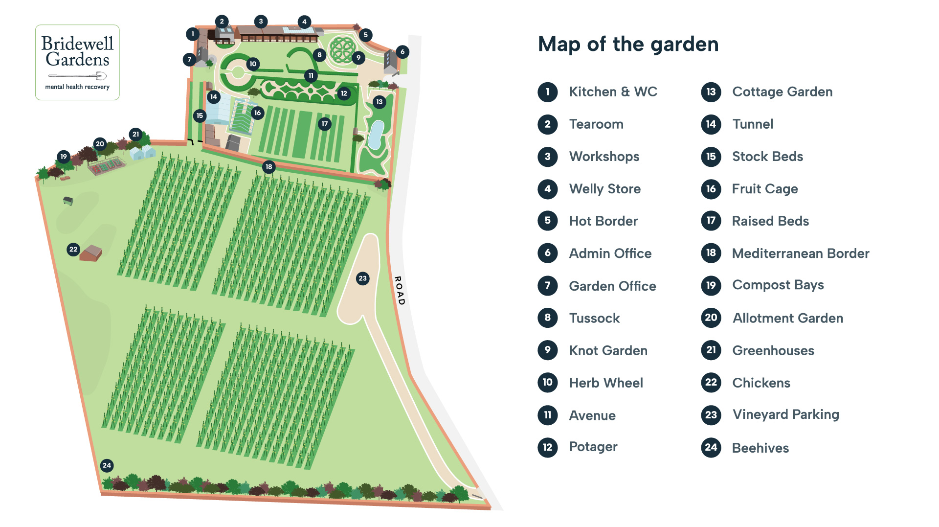 Web Bridewell Gardens Map